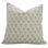 Coussin décoratif à motif de blocs de Pudina fabriqué à la main Fab Divine