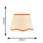 16.5cm H Fabric Empire Lamp Shade ( Slip-On )-1534202706