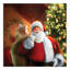 «Santa Gets Ready», impression sur toile tendue