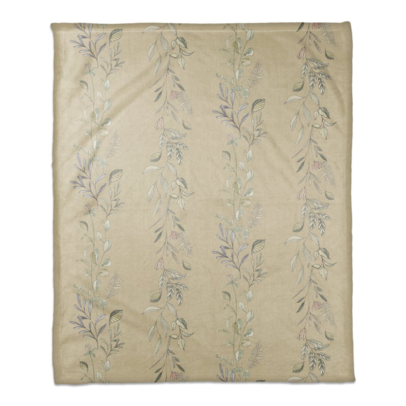 Hand Woven Throw Blanket, Tan