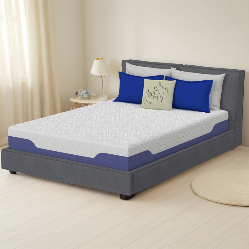 Alwyn Home Honeycutt 10'' Medium Latex Mattress, Twin XL