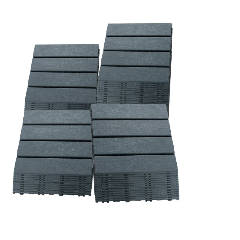 Ensemble de tuiles de terrasse 12 po x 12 po