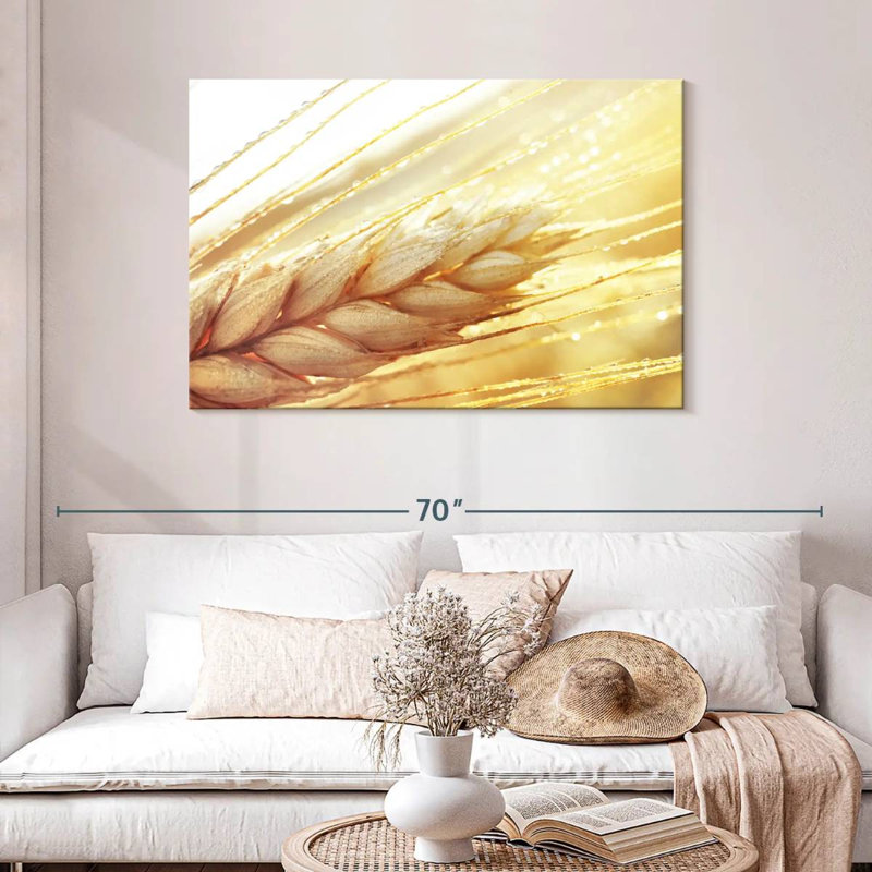 Harnek Wheat, 30" H x 45" W