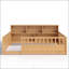 Lit double en bois avec garde-corps et rangement latéral pour les chambres modernes et fonctionnelles-1598782662