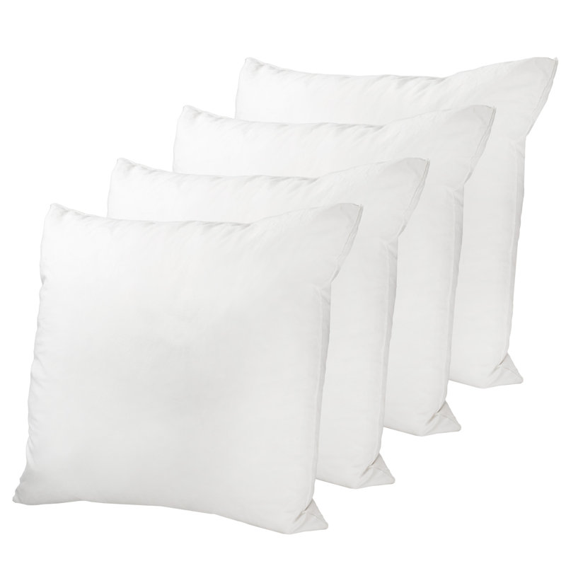 Bourrure de coussin de forme carré, 24" X 24", Polyester/ Bourre en polyester