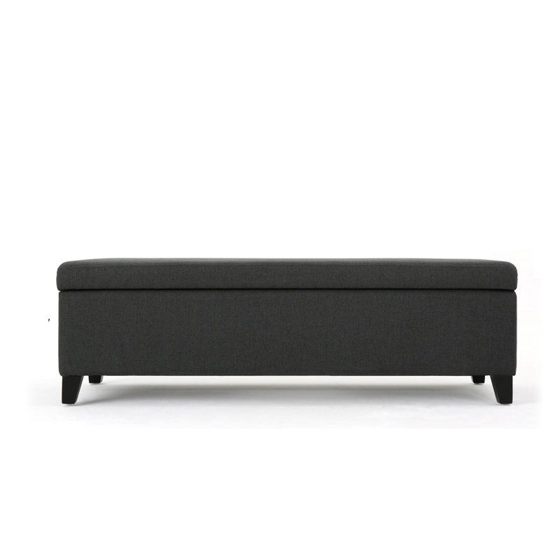 OTTOMAN HARTFORD STORAGE, Gris foncé