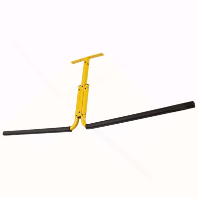 2PACK Kayak Ceiling Storage Rack, Overhead Garage Hanger, Adjustable Heavy Duty Ceiling Mount Storage Rack, Holds 2 Kayaks, Canoe, Surfboard and SUP