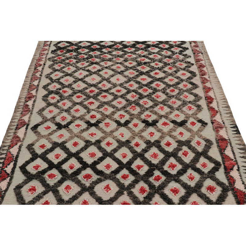 One-of-a-Kind 5'3”x12' Hand Knotted Area Rug