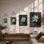 Lotus in Bloom Botanical - Framed Print-1555690449-1555690460