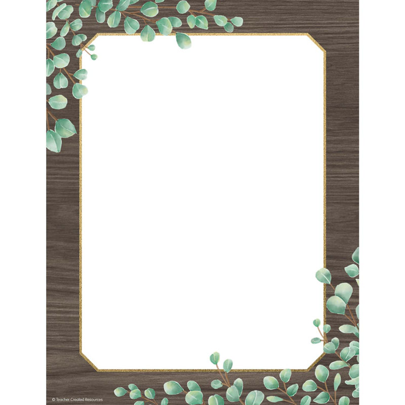 Papier d'ordinateur eucalyptus