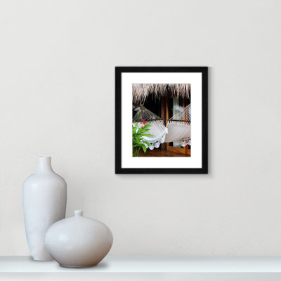 "Tropical Serenity" encadré sur papier par Mike Ragan pour Casa, reproduction d'art