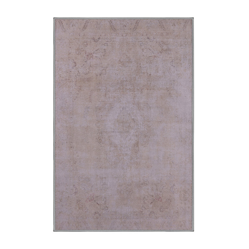 Tapis oriental gris Mylinda, Rectangle 5 pi x 8 pi