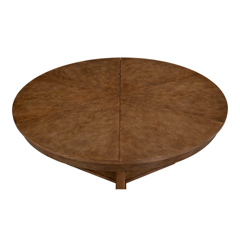 Casual Round Dining Table, Light Mink, 30"H x 66"L x 66"W