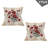 Ambesonne Rustic Pillow Covers 2 Pack Red Blue Grey and Eggshell-99019803-99019804
