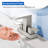 Waterfall Bathroom Sink Faucet 4 Inch Faucet 2 Handle Lead-free Centerset Bathroom Faucet With Water Supply Lines Pop Up Drain 2 Or 3 Holes Bathroom Basin Lavatory Mixer Taps-107328675