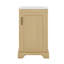 Meuble-lavabo de 20 po avec lavabo, support de rangement et tablette réglable 20 po