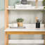 LINDHOLM ladder desk with shelves