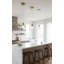 Industrial 1 Light Crystal Ball Pendant