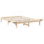 Bed Frame Solid Pine Wood-1951976911-1951976910