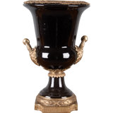 Ebony Handmade Porcelain China Table Vase