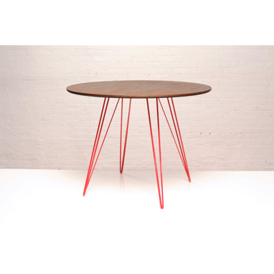 Williams Round Metal Base Dining Table