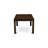 5 Piece Modern Dining Table Set Includes a Rectangle Rustic Wood Wooden Table and 4 Black Faux Leather Upholstered Chairs,  Distressed Jacobean