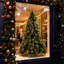 Lighted Artificial Christmas Tree-93210220