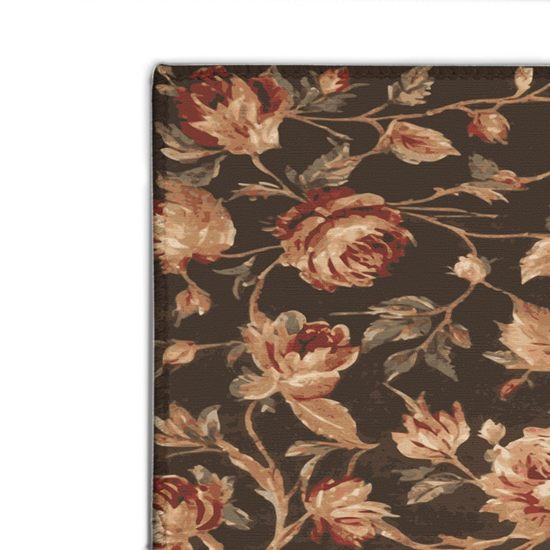 Tapis turc intérieur et extérieur brun, Rectangulaire 2 pi x 3 pi
