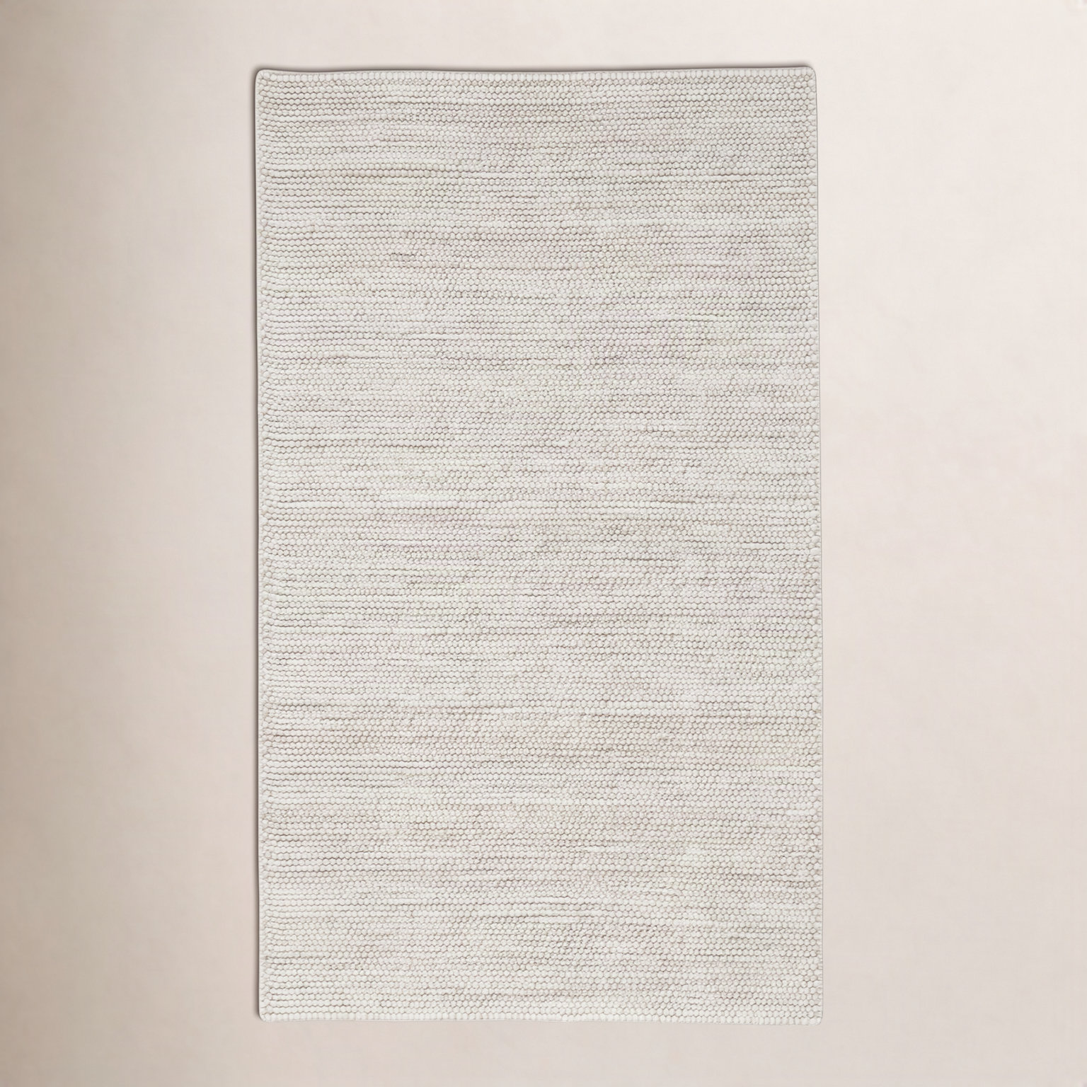 Ackman Flatweave Wool Rug, Rectangle 8'9" x 11'9", Ivory