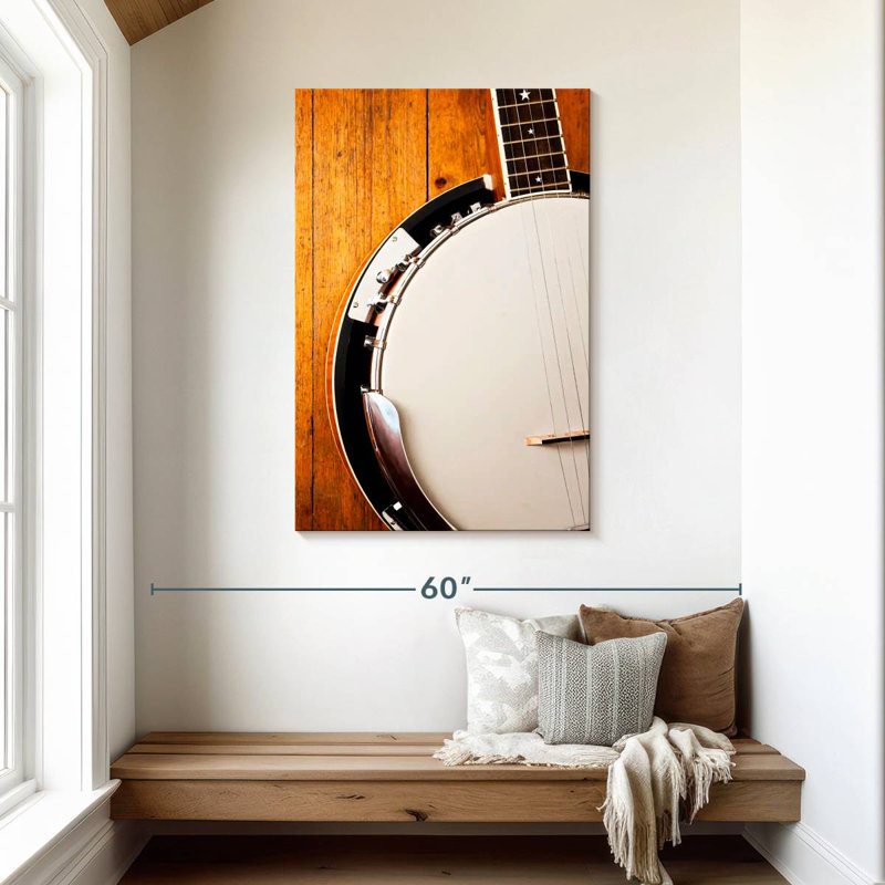 Abarca Rustic Banjo, 45" H x 30" W