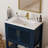 Allendale 30'' Freestanding Solid Wood Bathroom Vanity With Single Sink And Composite Top
