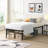 Bed Frame , Heavy Duty Metal Bed Frame , Quick & Easy Assembly, No Noise-1377653798