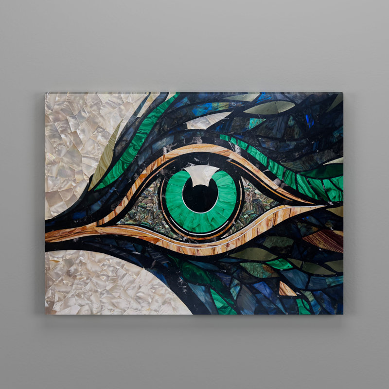 The Focused Eye, 18" H x 25" W