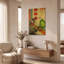 «Go Disco» par Elo Marc, art mural en métal doré, 24 po x 36 po-1037318236