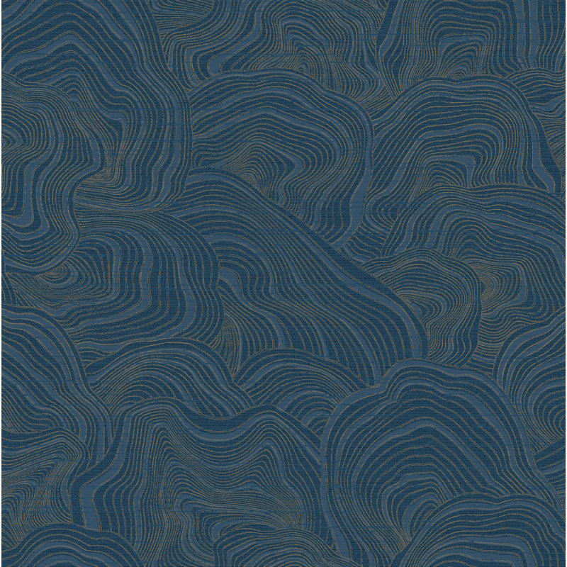 Nessa Abstract Double Roll, Navy