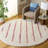 Glenburn Shag 600 Performance Striped Rug-936625497