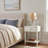 Kleban Solid Wood End Table with Storage-1390014541