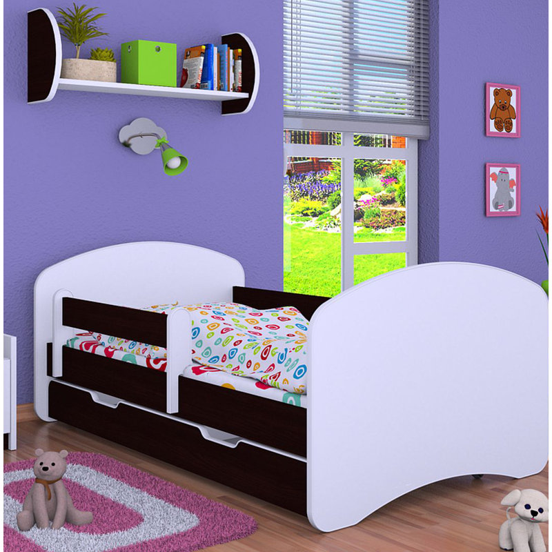 Manzano Cabin Bed with Storage Included, Black