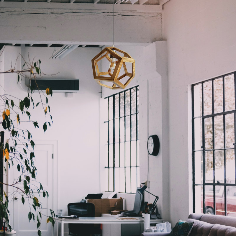 Chiang 1 - Light Oil Geometric Pendant