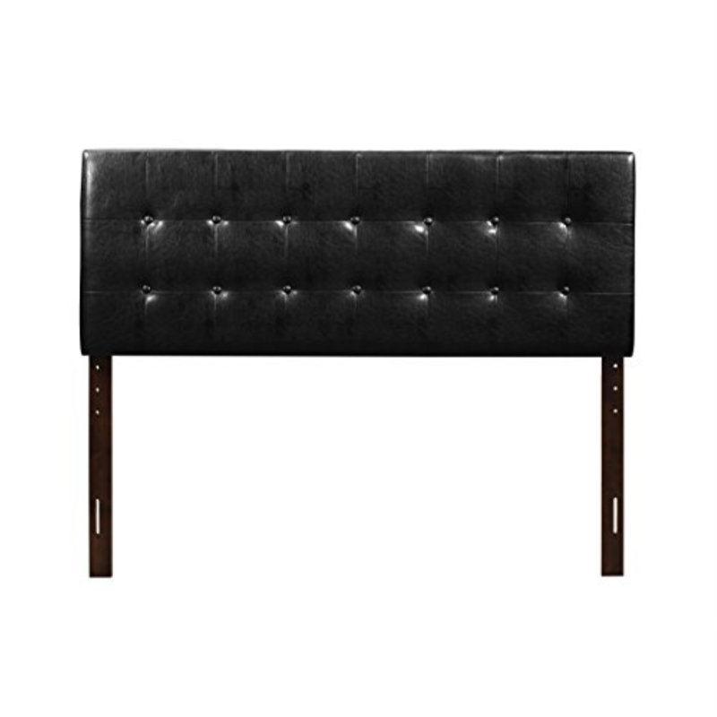 Upholstered Headboard, Queen, Black
