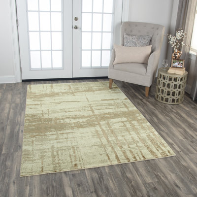 Wool Abstract Indoor Rug