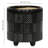 Black Textured Ceramic Planter