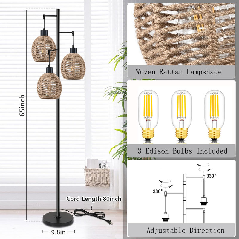 Gast 67'' Tree Floor Lamp