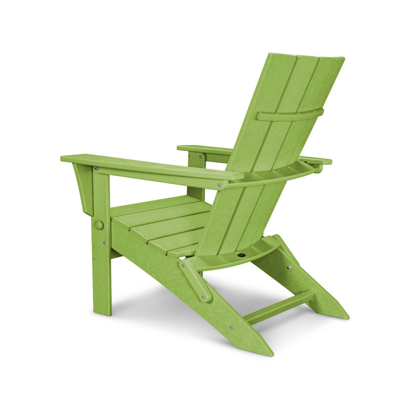 POLYWOOD Quattro Folding Adirondack, Lime