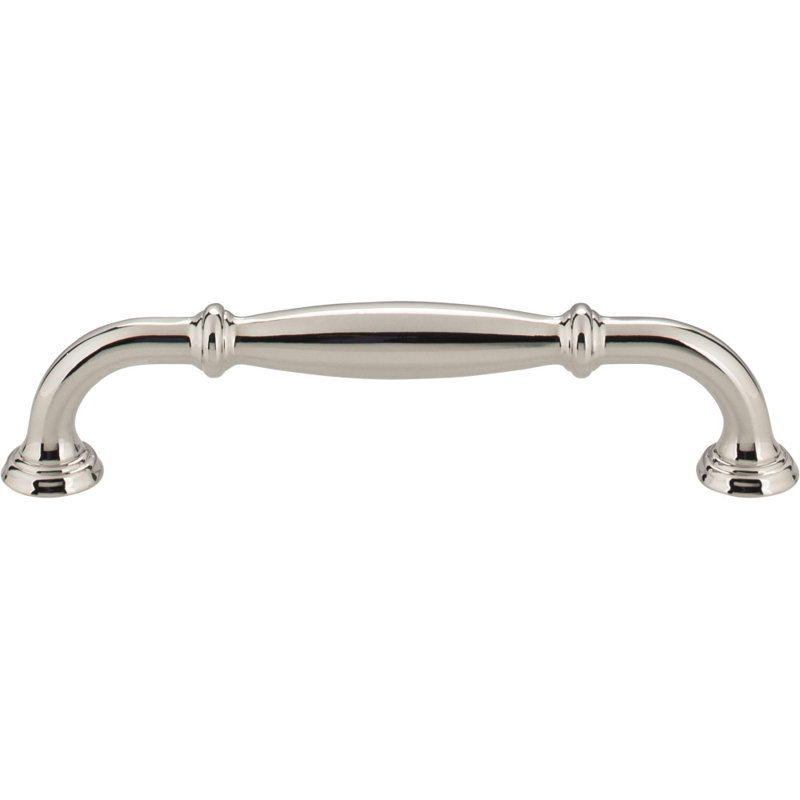 Tiffany Bar Pull, Polished Nickel, 6 5/16"