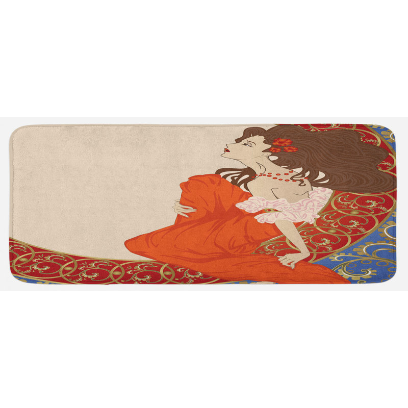 Tapis de cuisine Art Nouveau