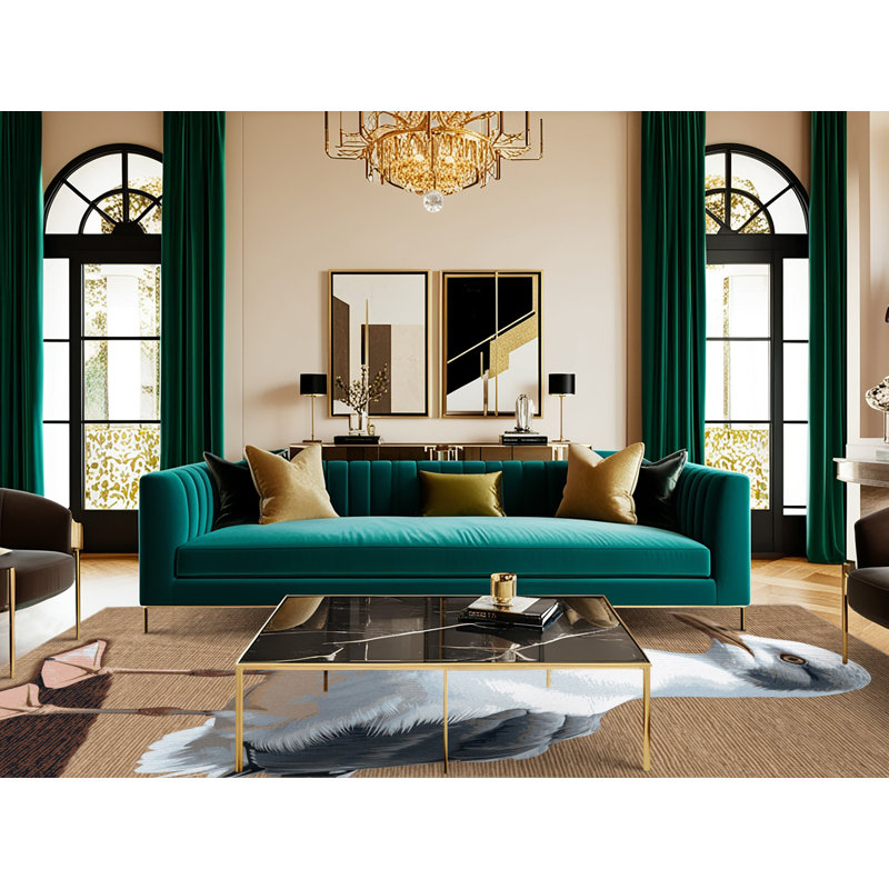  Tapis lavable à bec cerise lavable, Rond 6 pi