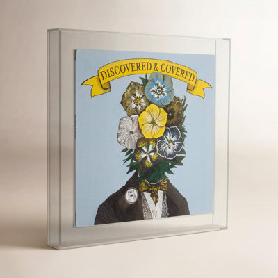 Float Frame for Tabletop or Wall with Magnetic Photo Holder