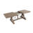Radimir Extendable Pine Solid Wood Base Dining Table-89399070