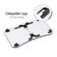  Support d'ordinateur portable pour ordinateur portable, plateau de lit, pieds pliables, table basse, portable, panneau de fibres à densité moyenne, L 23,25 po x l 13,75 po x H 10,5 po-52826845